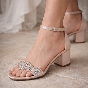 Betsey Johnson Mel Block Heel Dress Sandals